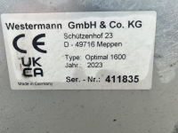 Veegmachine Westermann Westermann Optimal 1600