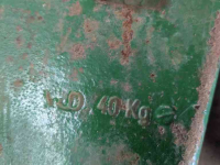 Frontgewichten John Deere 40 KG