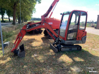 Mini-graver / Mini-graafmachine Hitachi ZX16