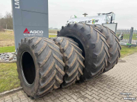 Wielen, Banden, Velgen & Afstandsringen Michelin Xeobib VF 710/60R42 + VF 600/60R30