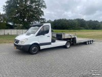 Vrachtwagen Mercedes Benz BE-COMBI TREKKER + OPLEGGER
