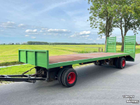 Vierwielige wagen / Landbouwwagen  fendt dieplader / balenwagen landbouwwagen oprijkar