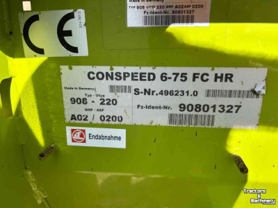 Maiskolvenplukker Claas Conspeed 6-75 FC HR