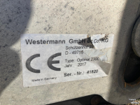 Veegmachine Westermann Optimal 2300