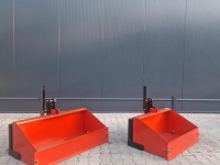 Trekkerbak / Transportbak  Nieuwe grondbak t.b.v. mini tractor budgetlijn scherpe prijs