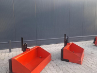 Trekkerbak / Transportbak  Nieuwe grondbak t.b.v. mini tractor budgetlijn scherpe prijs