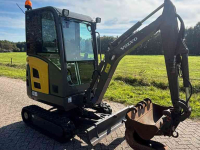 Mini-graver / Mini-graafmachine Volvo EC18D