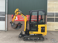Bandenkraan / Graafmachine op wielen JCB Minigraver 19 C-1