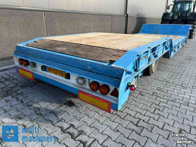 Dieplader / Aanhanger Nooteboom 4-asser kuipdieplader met ontheffing! Volledig gestraald en gespoten in 2020