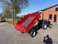 Gronddumper / Zandkipper / Grondverzetkipwagen / Dumper  Garmech Trailer 2500kg - Enkelasser Kipwagen