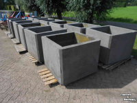 Overige machines en toebehoren voor werkplaats en erf  plantenbak 1x1x08