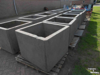 Overige machines en toebehoren voor werkplaats en erf  plantenbak 1x1x08