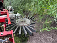 Schoffelmachine / Schoffelbalk  ALM machines vingerwieder fruitteelt boomteelt asperges