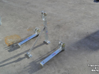 Adapters / Verloopadapters Qmac BLOKBEZEMADAPTER: TRACTOR CAT2/3