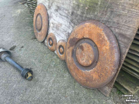 Maaier Deutz-Fahr Drummaster 631 Glijschotels en Onderdelen Maaier
