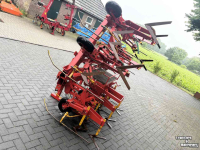Schoffelmachine / Schoffelbalk Broekema 6 rij á 75cm gewasgeleide schoffel Van Dijk Rosko mäis