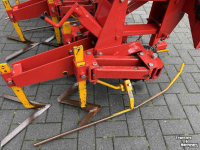 Schoffelmachine / Schoffelbalk Broekema 6 rij á 75cm gewasgeleide schoffel Van Dijk Rosko mäis