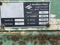 Mestverspreider / Stalmeststrooier Strautmann STRAUTMAN 2.7 TON MESTVERSPREIDER