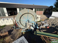 Beregeningshaspel Gecomi 90RH300 regenhaspel beregening regenkanon 300M 90mm Compleet!!