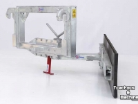 Voerveegschuif / Voerveegvijzel Qmac Gummischieber für futter mit anbau Merlo