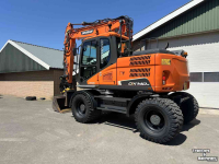 Bandenkraan / Graafmachine op wielen Doosan DX140w-5 met draaikantelstuk