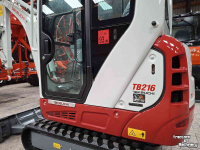 Mini-graver / Mini-graafmachine Takeuchi TB216, minigraver, minikraan, BJ2026, Nieuw!