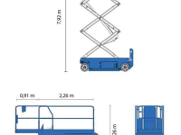 Hoogwerker Genie GS-2646 - 10m werkhoogte
