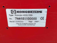 Grondfrees Kongskilde Rotavator 400S-155S messenfrees