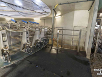 Melkinstallatie DeLaval 40 stands buitenmelker 2012