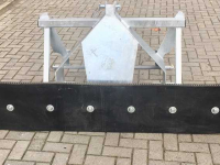 Mestschuif S&S Rubberschuif 255 cm / Modderschuif / Wegenschuif
