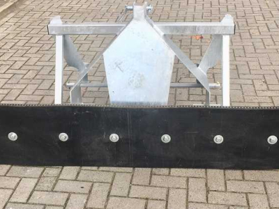 Mestschuif S&S Rubberschuif 255 cm / Modderschuif / Wegenschuif