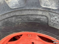Wielen, Banden, Velgen & Afstandsringen Fendt Cultuurwielen verstelbaar 340/85R24 en 13.6R38