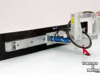 Voerveegschuif / Voerveegvijzel Qmac Rubber feed scraper hookup Weidemann