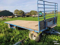 Vierwielige wagen / Landbouwwagen  Landbouw wagen 6 mtr