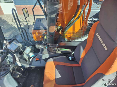 Bandenkraan / Graafmachine op wielen Doosan Develon DX160W-5