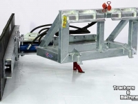 Rubberschuif Qmac Modulo rabot caoutchouc pour neige 180cm avec montage Schaffer