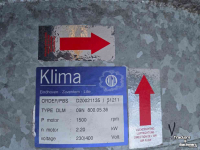 Klimatiseringsapparatuur  Klima DLM-09N Axiaalventilatoren