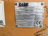 Rupskraan / Graafmachine op rupsen Case CX 350C rupskraan
