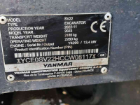Rupskraan / Graafmachine op rupsen Yanmar Yanmar SV22