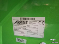 Shovel / Wiellader / Kniklader Avant 735 TDL