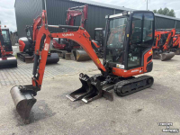 Mini-graver / Mini-graafmachine Kubota KX019-4