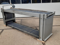 Sorteermachine Grisnich Rollenleestafel 3050x600 ROLLENLEESTAFEL ROLLER INSPECTION BELT ROLLENVERLESETISCH