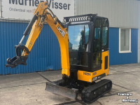 Rupskraan / Graafmachine op rupsen JCB 19C-1 PP MINIKRAAN