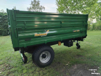 Kipper / Kiepwagen / Landbouwkipper  Hummel 3,5 tons driezijdige kipper